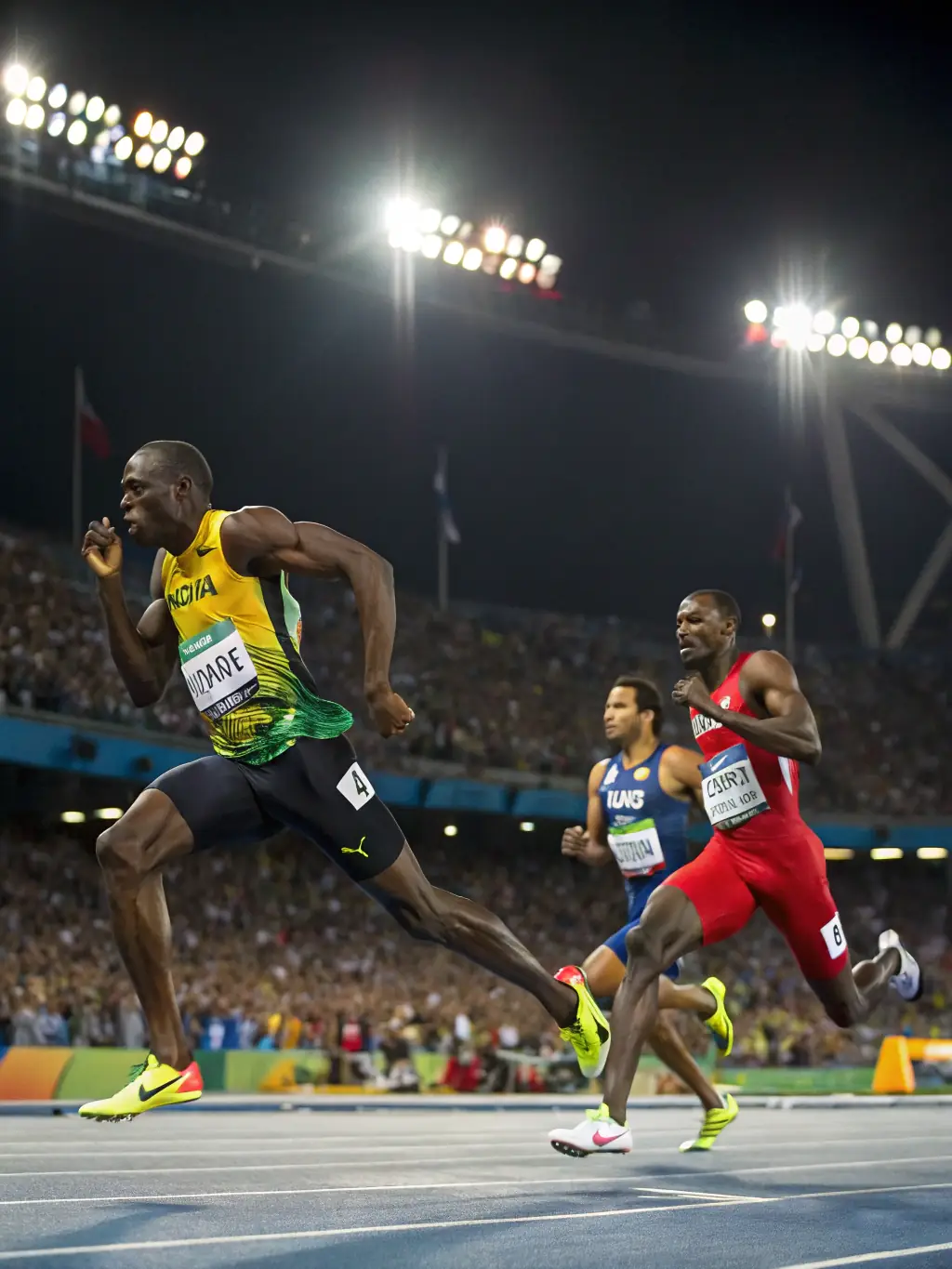 An image of athletes participating in a track and field event, highlighting the diversity of athletic disciplines offered by C.V.T.A.
